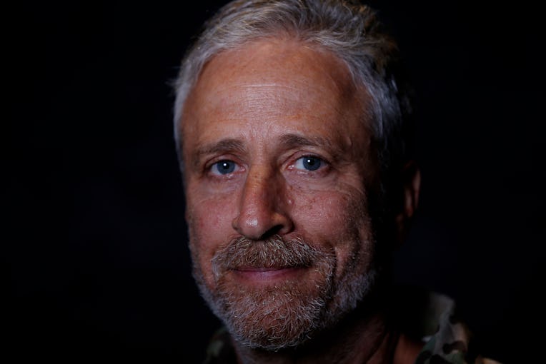 TAMPA, FLORIDA - JUNE 22: Host Jon Stewart poses for a portrait prior to the opening ceremony of the...