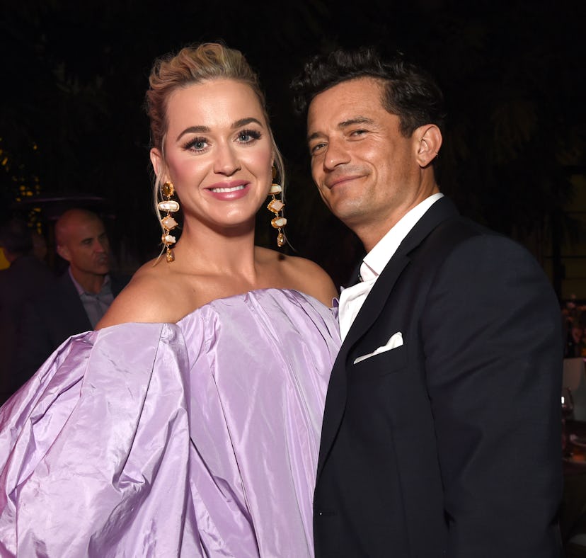 Katy Perry joked about Orlando Bloom's nude photos.