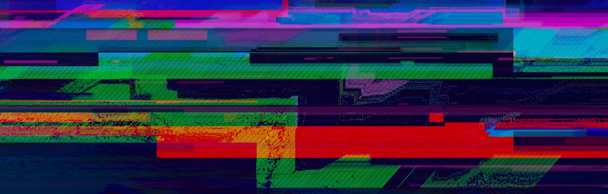 Abstract glitch background