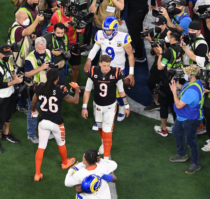 Olivia Holzmacher's IG Story after Joe Burrow's Super Bowl loss was simple & sweet.