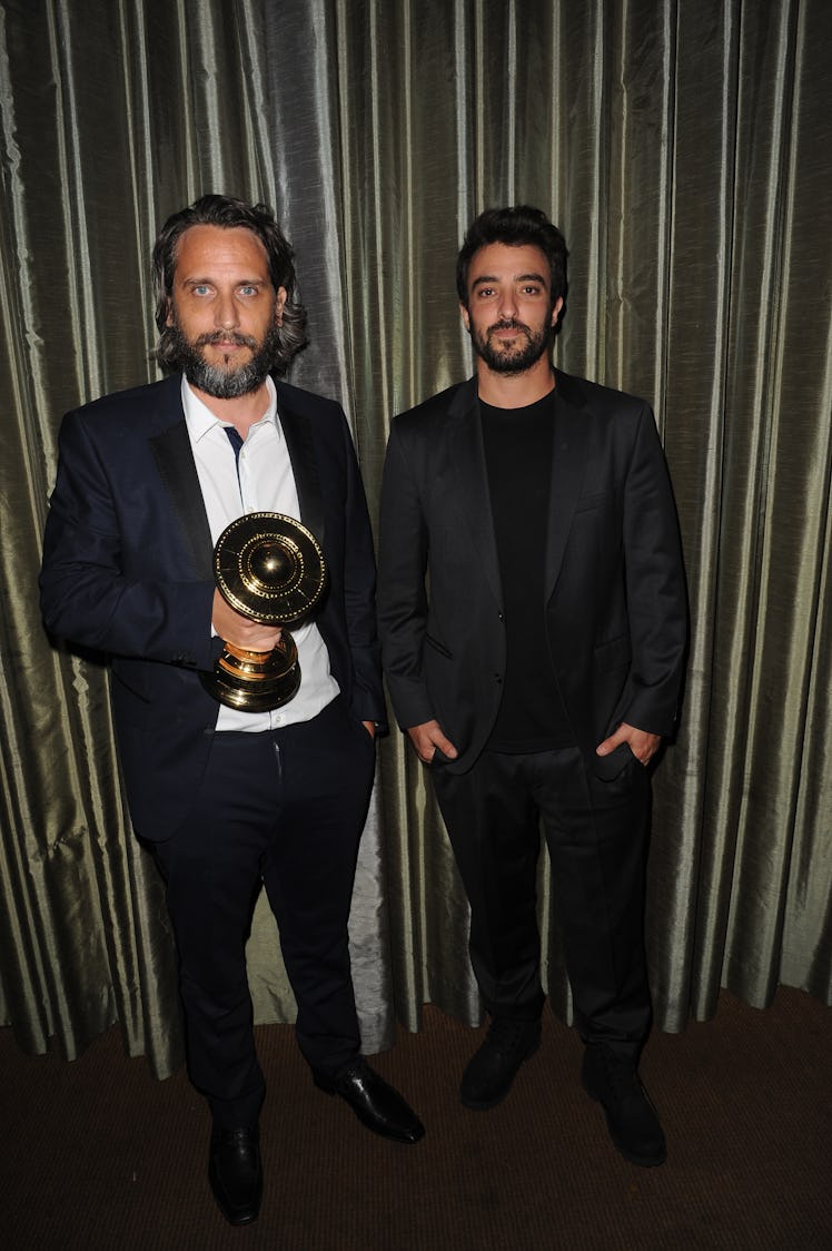 Fede Álvarez and Rodo Sayagues at the 43rd Annual Saturn Awards.