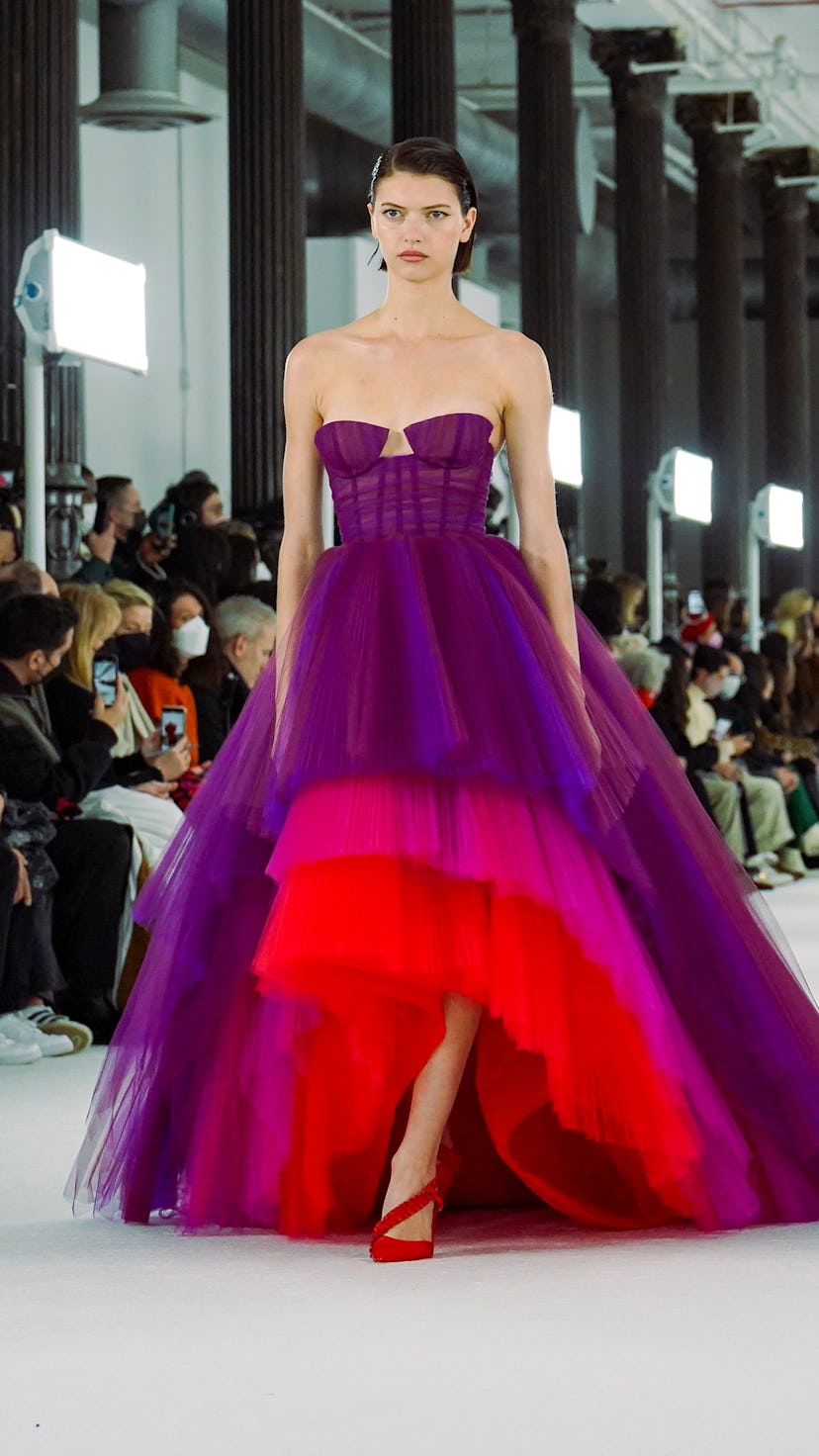 Carolina Herrera's NYFW show featured massive, stunning gowns. 