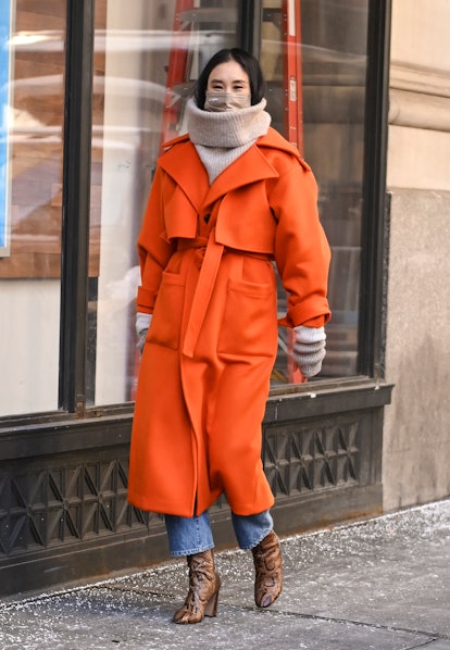 Eva Chen at NYFW Fall/Winter 2022.