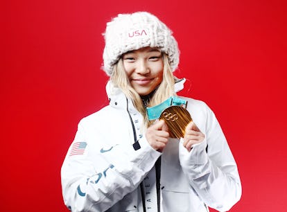 Chloe Kim does a knock-out impression of an iconic 'KUWTK' scene.