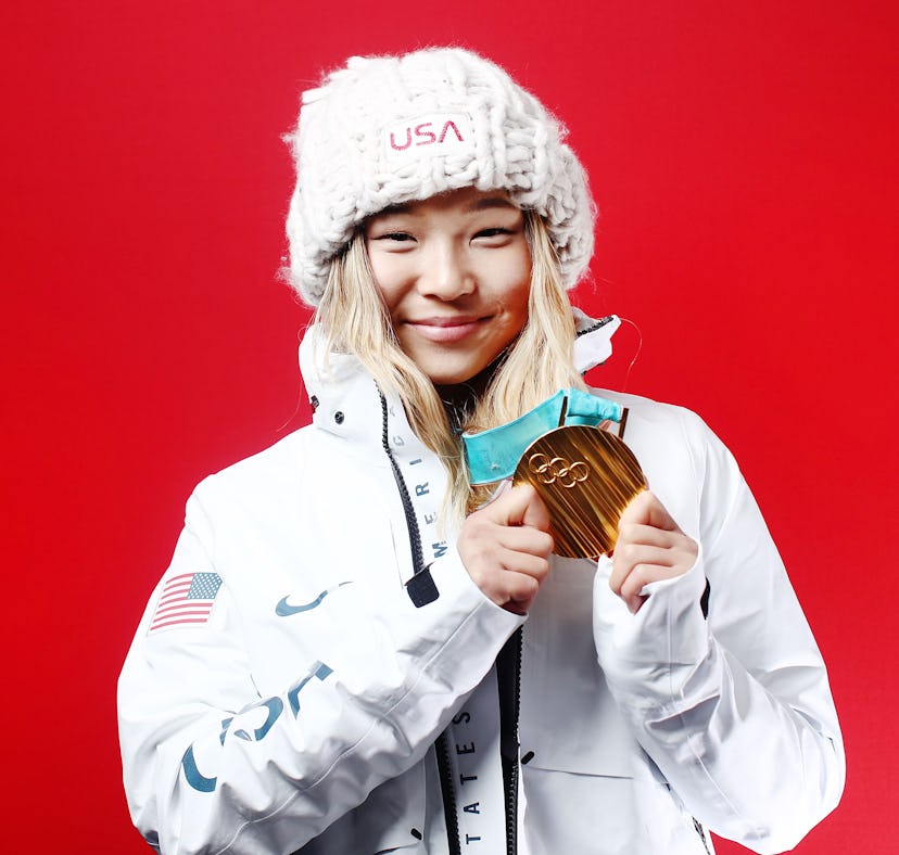 Chloe Kim does a knock-out impression of an iconic 'KUWTK' scene.