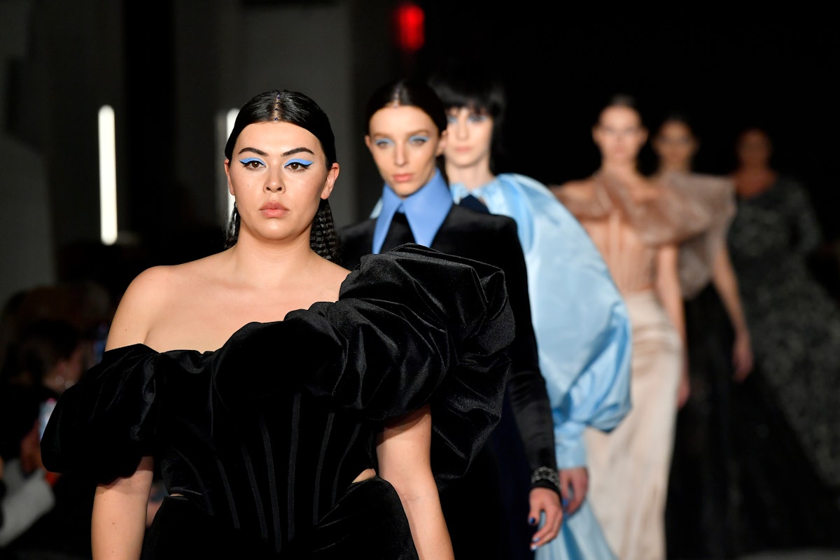 Christian Siriano's NYFW '22 show. 