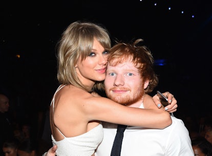 Ed Sheeran unveiled a BTS video for "The Joker And The Queen," his new song with Taylor Swift.