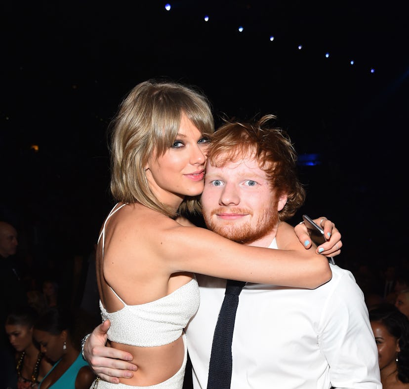 Ed Sheeran unveiled a BTS video for "The Joker And The Queen," his new song with Taylor Swift.