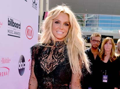 Britney Spears just introduced her new puppy, Sawyer, to the world on Instagram.