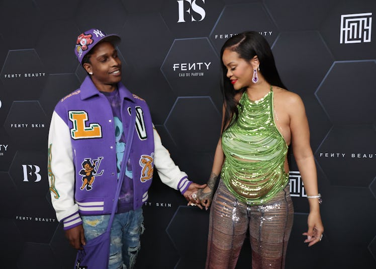 Rihanna and A$AP Rocky's pregnancy body language shows their strong connection.