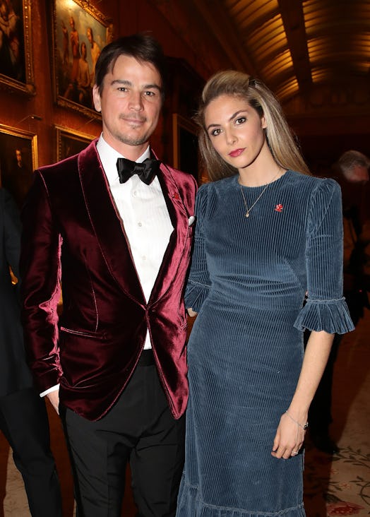 LONDON, ENGLAND - MARCH 12: Josh Hartnett and Tamsin Egerton attend a dinner to celebrate The Prince...