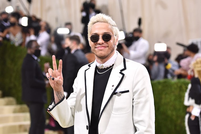 NEW YORK, NEW YORK - SEPTEMBER 13: Pete Davidson attends 2021 Costume Institute Benefit - In America...