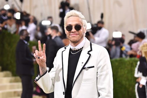 NEW YORK, NEW YORK - SEPTEMBER 13: Pete Davidson attends 2021 Costume Institute Benefit - In America...