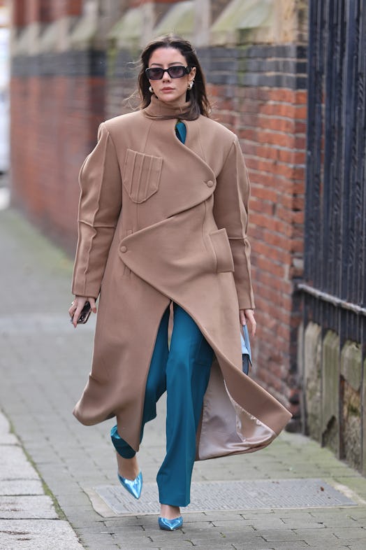 Mina Habchi at London Fashion Week Fall/Winter 2022.