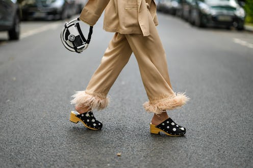 Wooden clogs are going to be everywhere this spring.