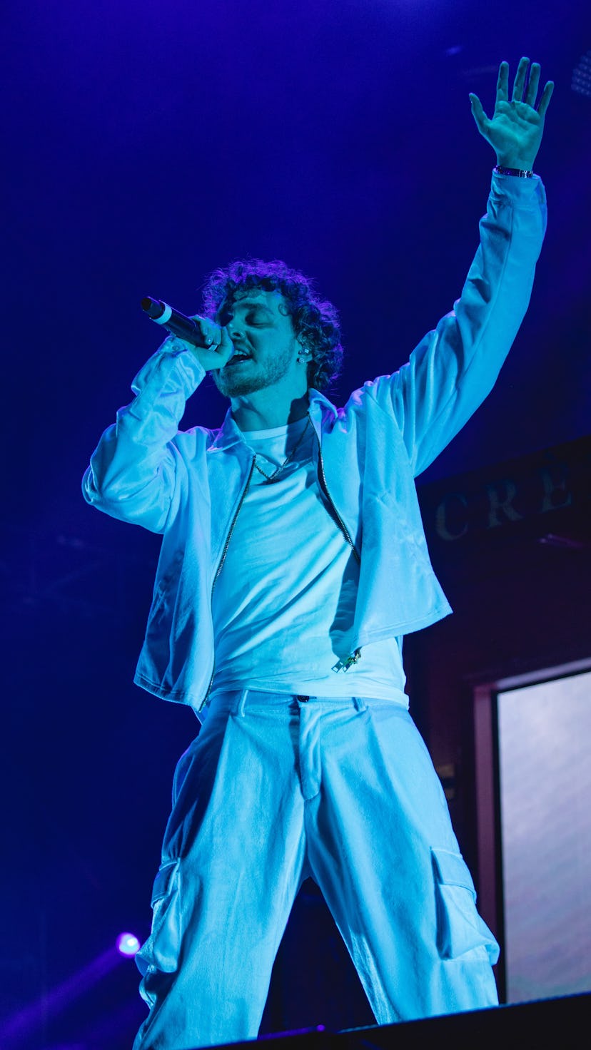AUSTIN, TEXAS - OCTOBER 02: Rapper Jack Harlow performs onstage during weekend one, day two of Austi...
