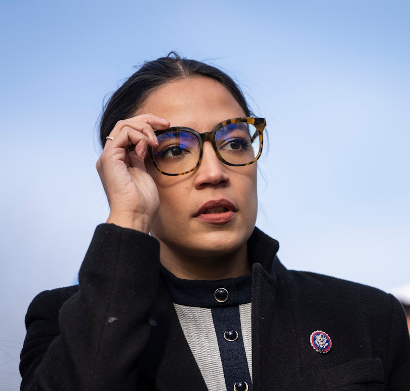 Alexandria Ocasio-Cortez called out Tucker Carlson and called him a "creep."