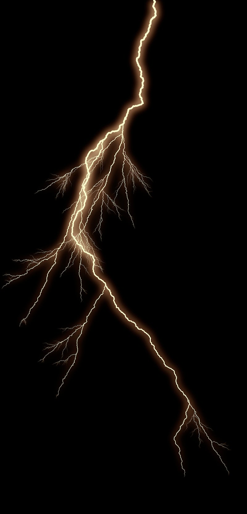 A bolt of lightning