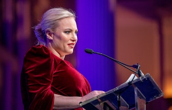 NEW YORK, NEW YORK - NOVEMBER 20: Host Meghan McCain on stage during the 29th Annual Achilles Gala H...