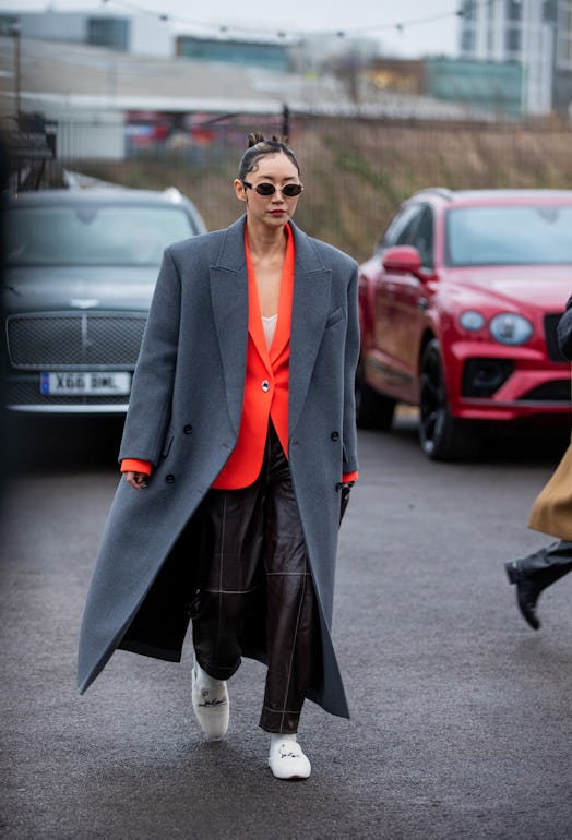 Betty Bachz at London Fashion Week Fall/Winter 2022.