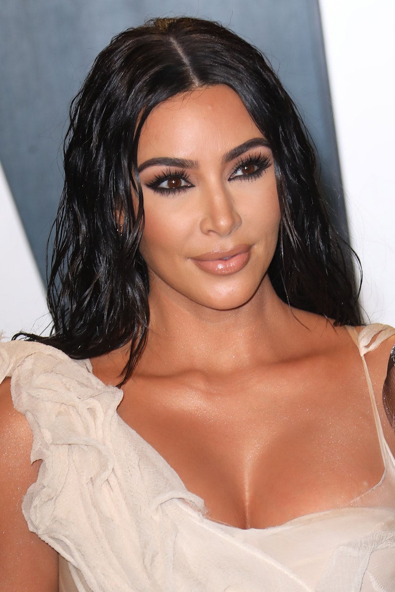 BEVERLY HILLS, CALIFORNIA - FEBRUARY 09: Kim Kardashian West attends the 2020 Vanity Fair Oscar Part...