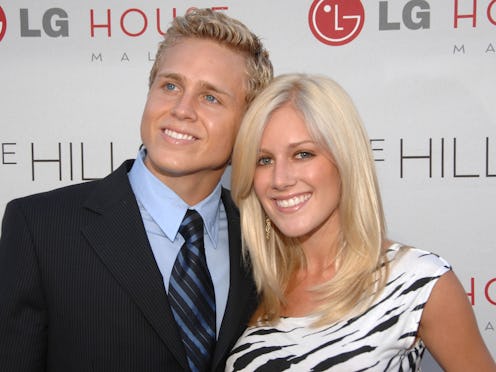 MALIBU, CA - AUGUST 08: TV personality Spencer Pratt and actress Heidi Montag arrive at "The Hills"...