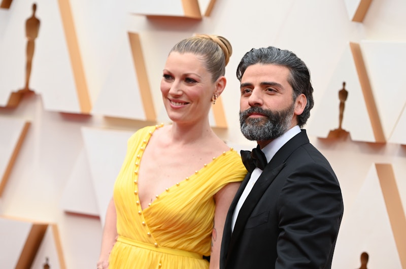 Oscar Isaac and Elvira Lind have been dating for 10 years. Photo by ROBYN BECK/AFP via Getty Images