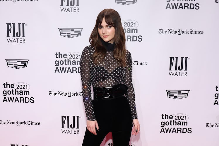 NEW YORK, NEW YORK - NOVEMBER 29: Emilia Jones attends the 2021 Gotham Awards at Cipriani Wall Stree...