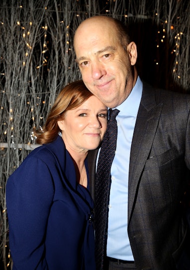 NEW YORK, NEW YORK - MARCH 05: Mare Winningham and Anthony Edwards pose at the opening night after p...
