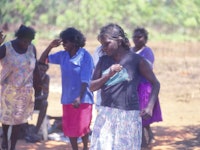 BATHURST, TIWI ISLANDS- September 14: MANDATORY CREDIT Bill Tompkins/Getty Images The traditional ce...