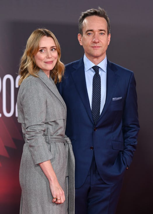 Keeley Hawes and Matthew Macfadyen attend the "Succession" European Premiere during the 65th BFI Lon...