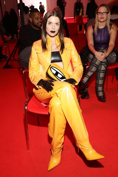 Julia Fox is seen at the Diesel Fashion Show