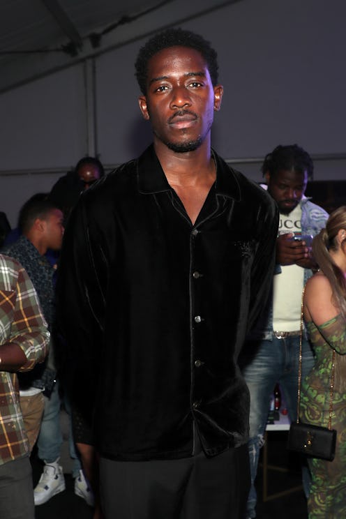 Damson Idris' sparked rumors most recently when he posted a video of "ICY GRL" rapper Saweetie. 