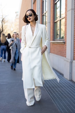 Chriselle Lim Milan Fashion Week Fall/Winter 2022 street style