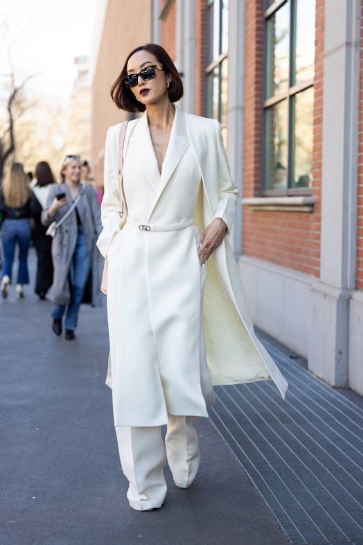 Chriselle Lim Milan Fashion Week Fall/Winter 2022 street style