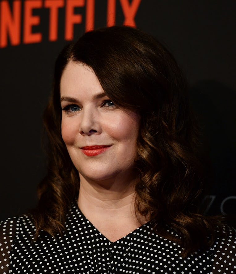 BEVERLY HILLS, CA - MAY 11: Actress Lauren Graham arrives at the Netflix "Gilmore Girls: A Year In ...