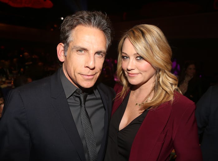 Ben Stiller is back with Christine Taylor.