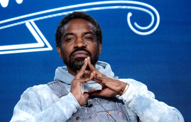 PASADENA, CALIFORNIA - JANUARY 16: André Benjamin of 'Dispatches from Elsewhere' speaks onstage duri...