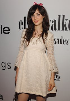 Zooey Deschanel (Photo by John Sciulli/WireImage for Michelle Richman Public Relations)