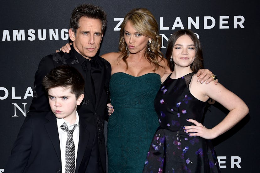 Ben Stiller is back with wife Christine Taylor.