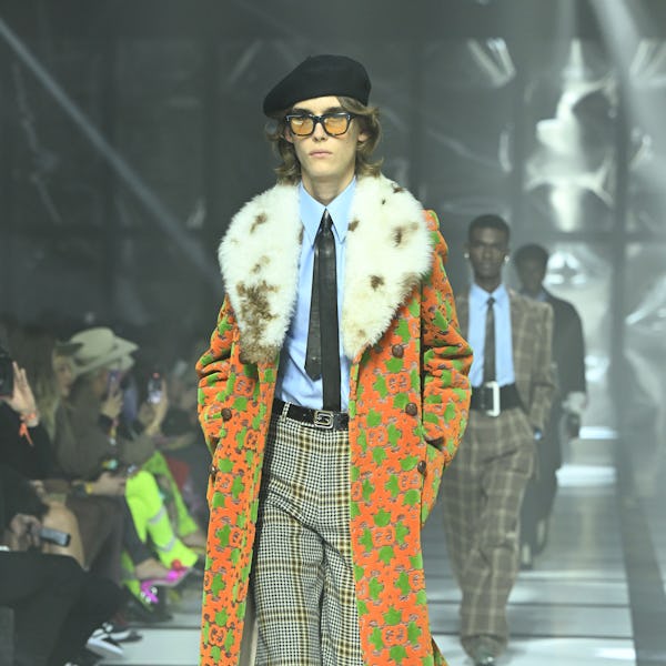  Gucci show during Milan Fashion Week Fall/Winter 2022/23 