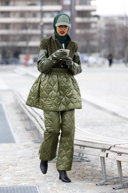 Milan Fashion Week Fall/Winter 2022 street style