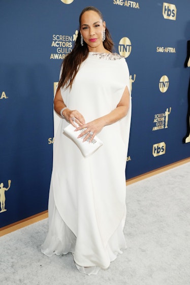 Amanda Brugel attends the 28th Screen Actors Guild Awards 