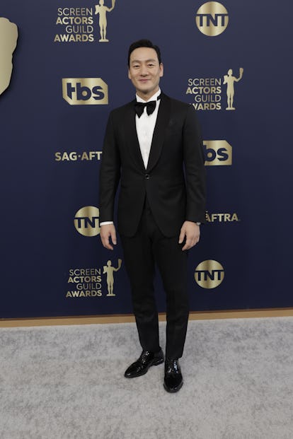 SANTA MONICA, CALIFORNIA - FEBRUARY 27: Park Hae-soo attends the 28th Annual Screen Actors Guild Awa...