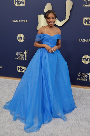  Saniyya Sidney attends the 28th Annual Screen Actors Guild Awards 