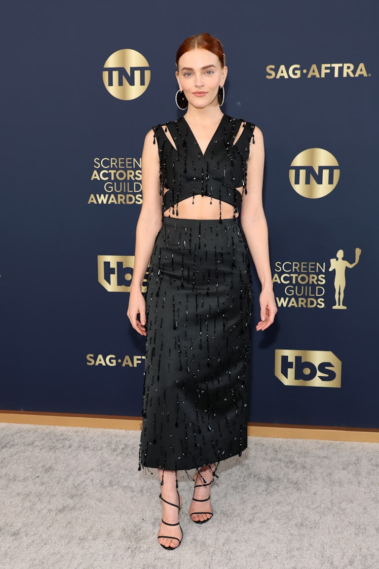 Madeline Brewer attends the 28th Annual Screen Actors Guild Awards