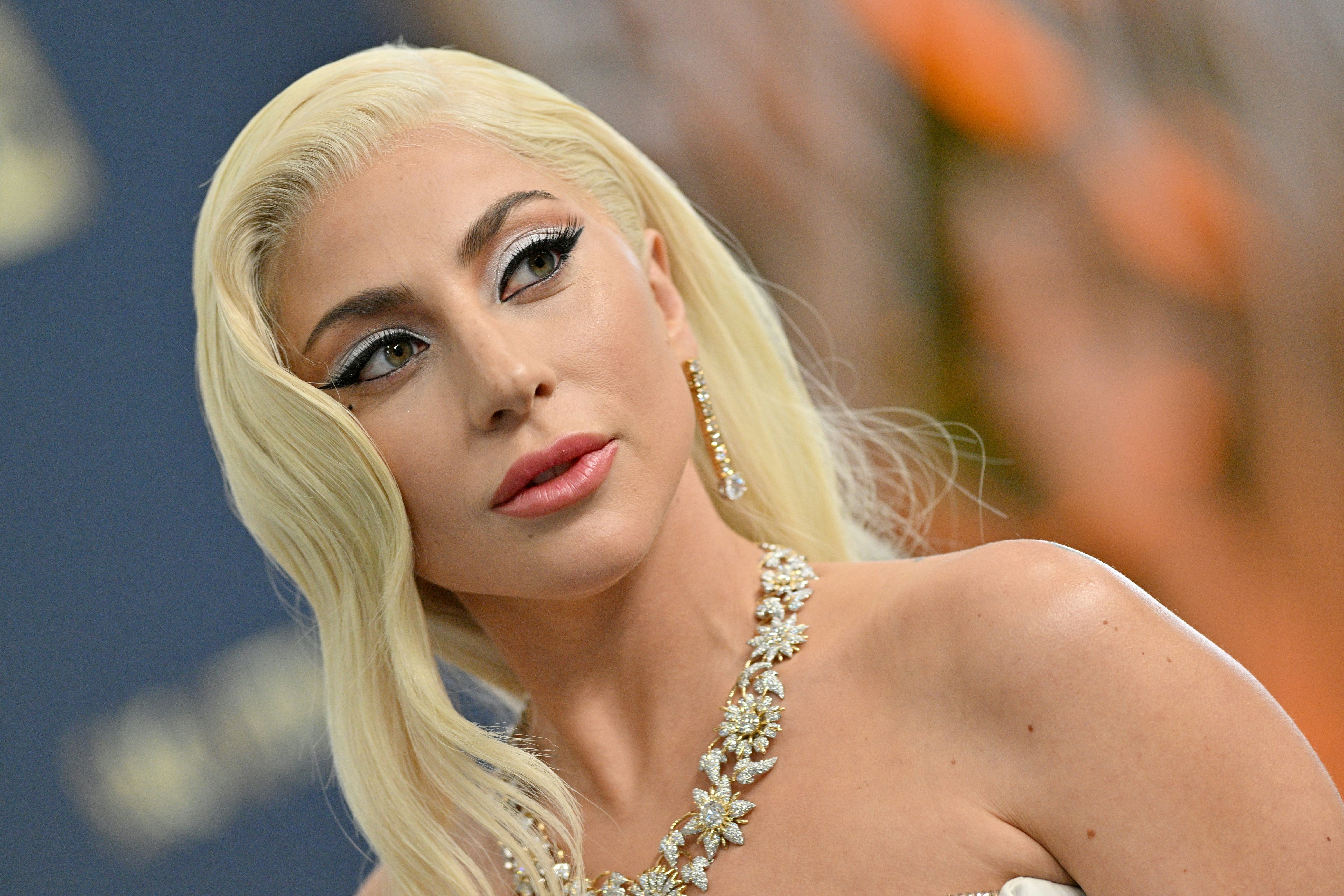 SANTA MONICA, CALIFORNIA - FEBRUARY 27: Lady Gaga attends the 28th Annual Screen Actors Guild Awards...