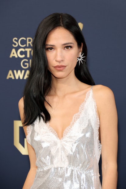 SANTA MONICA, CALIFORNIA - FEBRUARY 27: Kelsey Chow attends the 28th Annual Screen Actors Guild Awar...