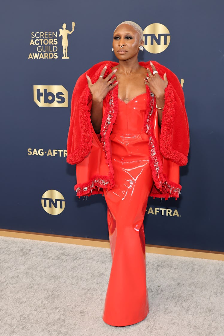 Cynthia Erivo at the 28th Annual Screen Actors Guild Awards
