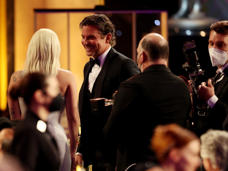 Lady Gaga and Bradley Cooper had a 'Star Is Born' reunion at the 2022 SAG Awards.